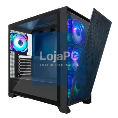 Coolbox Caixa Gaming ATX GE-2000 DualView sem Fuent