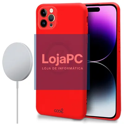 Case COOL For iPhone 14 Pro Max Magnetic Cover Red