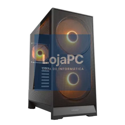 Cougar Caixa Semi-torre Airface 180 Black