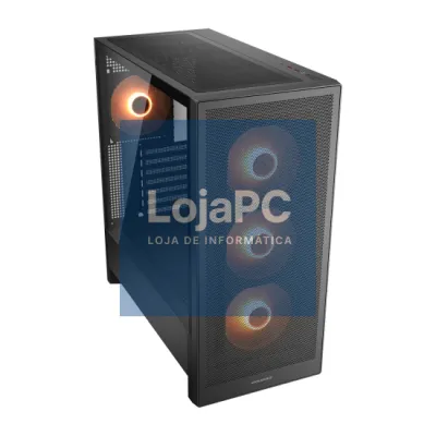 Cougar Caixa Semi-torre MX230 RGB Black