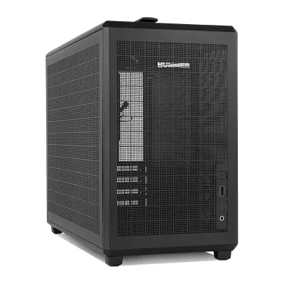 NOX Caixa Mini torre M-ATX HUMMER REFRESH mesh Negr