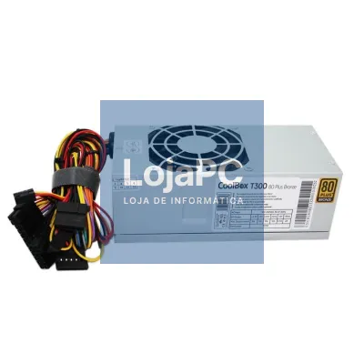 Coolbox Fonte. Alim. TFX 300W 80PLUS BRONZE