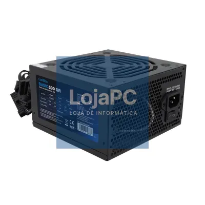 CoolBox Fonte.Alim 20+4 pin ATX BASIC 500W
