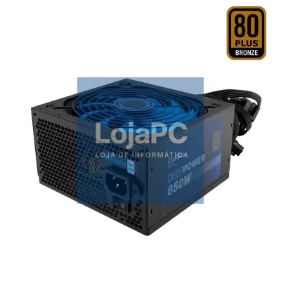 Coolbox Gaming Fonte Al. DeepPower 650w 80+bronze