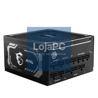 MSI Fonte Alimentação MAG A1250GL 1250W 80+ Gold