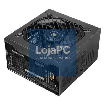 MARS GAMING Fonte Alimen.1000W Atx3.1 FullMod Psu