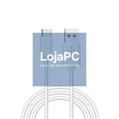 Compatible USB Cable COOL Universal TYPE-C (1.2 meters) White 2.4 Amp