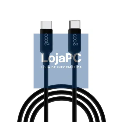 Compatible USB Cable COOL Universal TYPE-C to TYPE-C (1.2 meters) Black 3 Amp