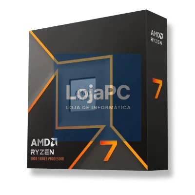 AMD RYZEN 7 9700X 3.8 5.5GHz AM5 BOX sem vent