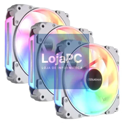 Cougar Vent. Modular Apolar 120 Argb White (3pcs)