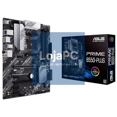 ASUS Placa-mãe PRIME B550-PLUS ATX AM4