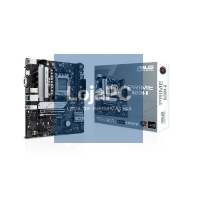 ASUS Placa-mãe PRIME B650M-K mATX AM5