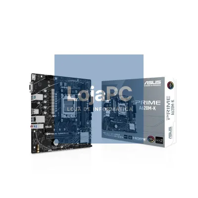 ASUS Placa-mãe PRIME A620M-K mATX AM5