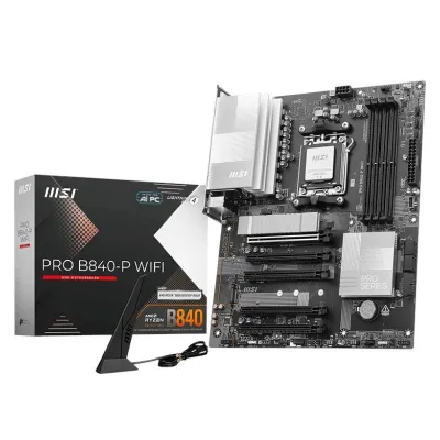 MSI Placa-mãe PRO B840-P WIFI DDR5 ATX AM5