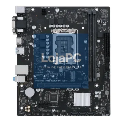 ASUS Placa-mãe PRIME H610M-R D4 mATX 1700