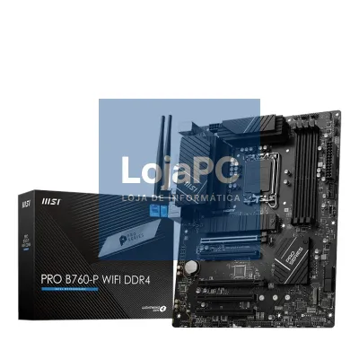 MSI Placa-mãe PRO B760-P WIFI DDR4 ATX LGA1700