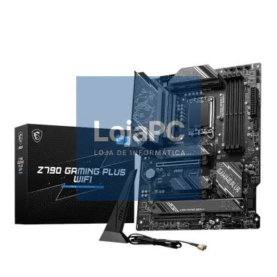 MSI Placa-mãe Z790 GAMING PLUS WIFI DDR5 ATX 1700