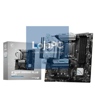 MSI Placa-mãe B760M Gaming Plus Wifi DDR5 LGA1700