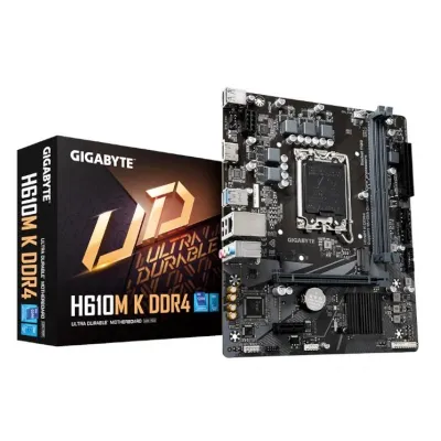 Gigabyte Placa-mãe H610M K DDR4 mATX 1700