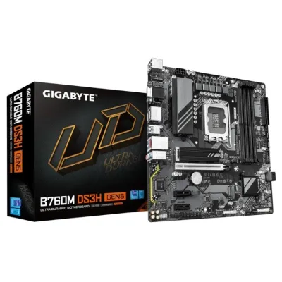 Gigabyte Placa-mãe B760M DS3H GEN5 mATX LGA1700