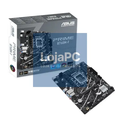 ASUS Placa-mãe PRIME B760M-F DDR5 mATX 1700