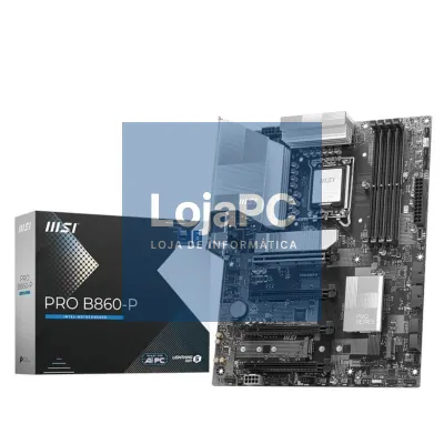 MSI Placa-mãe PRO B860-P ATX DDR5 1851