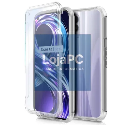 COOL 3D Silicone Case for Realme 8i / Narzo 50 (Transparent Front + Back)