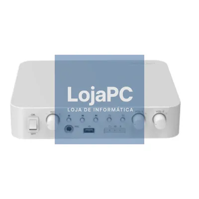 Hikvisión DS-QAE0A60G1-VB Amplificador BT USB Micr