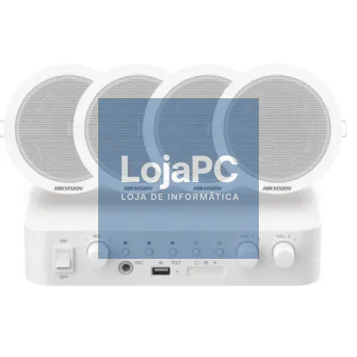 Hikvision DS-QAE0KA60206-4 Kit 1xAmpl 4xAlta Tecto