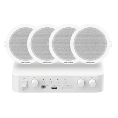Hikvision DS-QAE1KA80206-4 Kit 1xAmpl 4xAlta Tecto