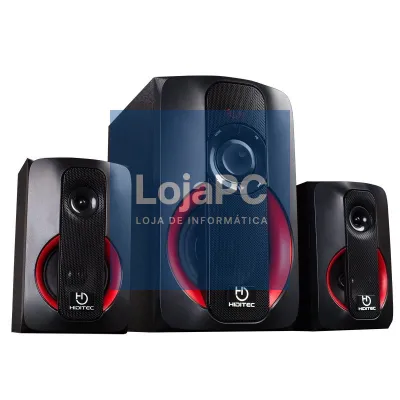 Hiditec Colunas 2.1 Multimedia H400 40W Blt Radi
