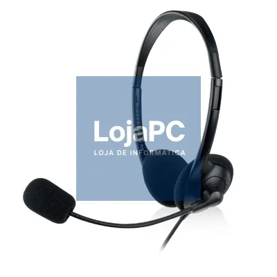 EWENT EW3563 Auscultadores+ Microfone Stéreo