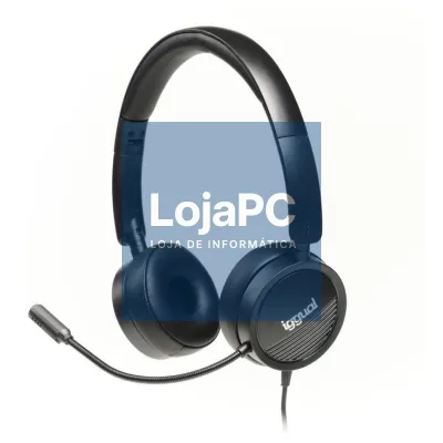 iggual Auscultadores com micro Dual Tech USB/3,5 mm