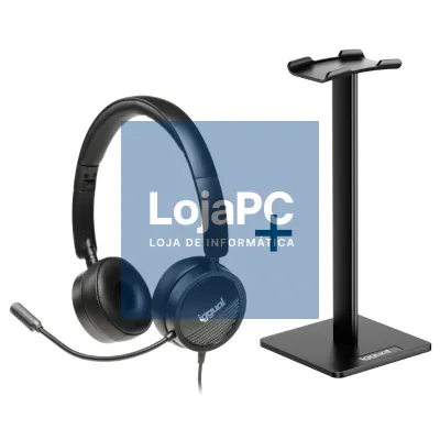 iggual Kit auscultadores Dual Tech + suporte SA22