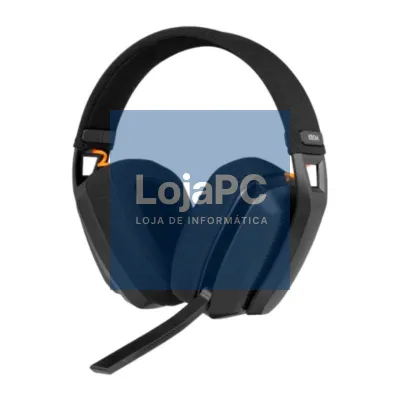 Krom Auscultadores Gaming KANJI sem fios preto