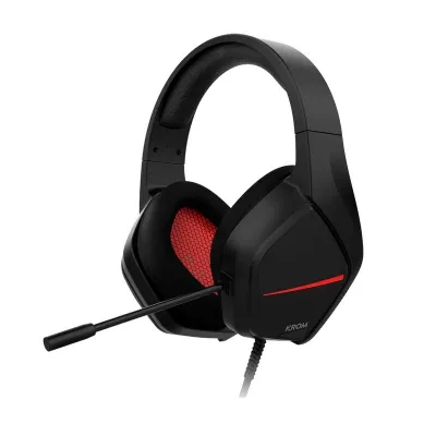 KROM KOPA MOVE AUSCULTADOR GAMNG ESTEREO PRETO VERMELHO