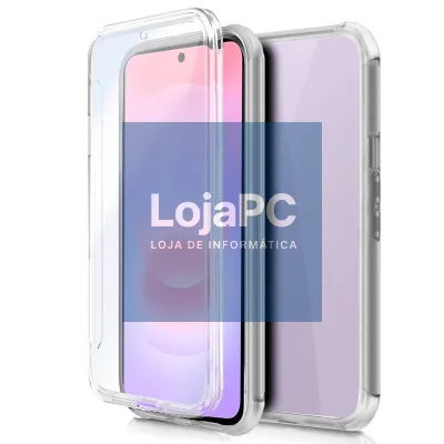 COOL 3D Silicone Case for Samsung A376 Galaxy A37 5G (Transparent Front + Back)