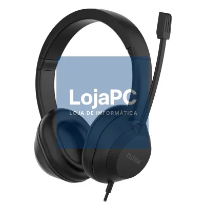 Nilox Auscultadores NXAUSB02 usb
