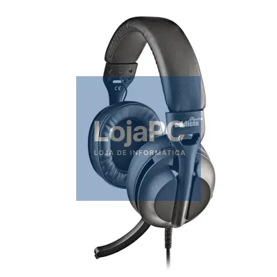 NGS Auscultadores Cabo USB-C Control Vol. Preto