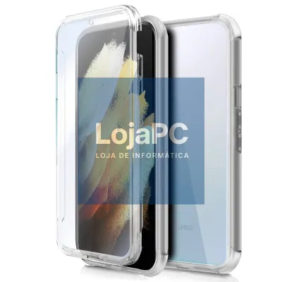 COOL 3D Silicone Case for Samsung G998 Galaxy S21 Ultra (Transparent Front + Back)
