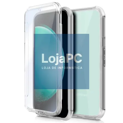 COOL 3D Silicone Case for Samsung S711 Galaxy S23 FE (Transparent Front + Back)