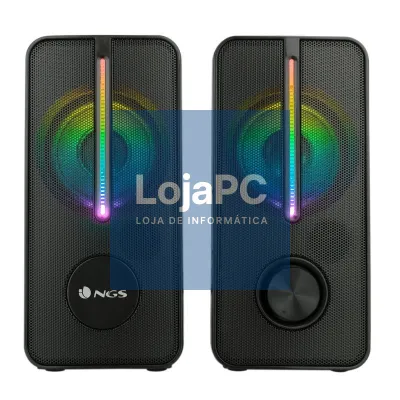 NGS Colunas GAMING RGB 12W USB GSX-150