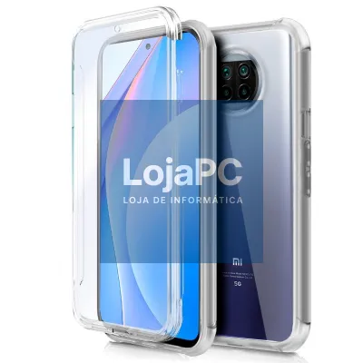 COOL 3D Silicone Case for Xiaomi Mi 10T Lite (Transparent Front + Back)