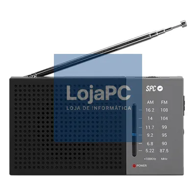 SPC Jetty Lite AM/FM Radio Cinzento