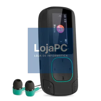 Energy Sistem Leitor Bluetooth MP3 Clip Jade