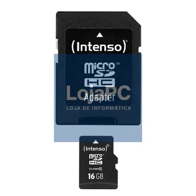 Intenso 3413470 Micro SD classe 10 16GB c/adapt
