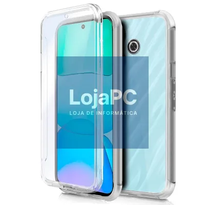 COOL 3D Silicone Case for Xiaomi Redmi 13 / Poco M6 (Transparent Front + Back)