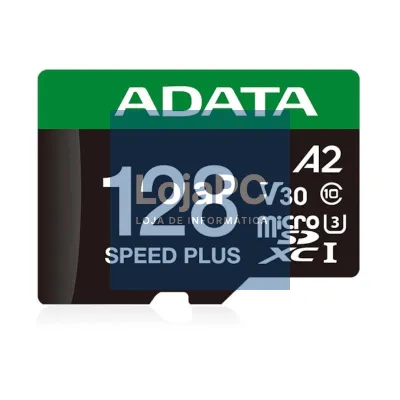 ADATA Speed Plus microSDXC UHS-I 128GB U3 V30 A2