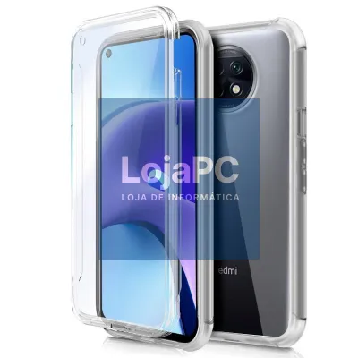 COOL 3D Silicone Case for Xiaomi Redmi Note 9T (Transparent Front + Back)
