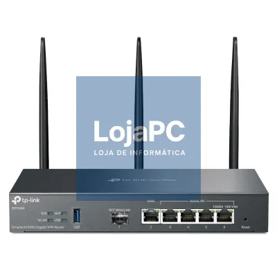 TP-Link ER706W Router WiFi6 Omada AX3000 Duplo Ban